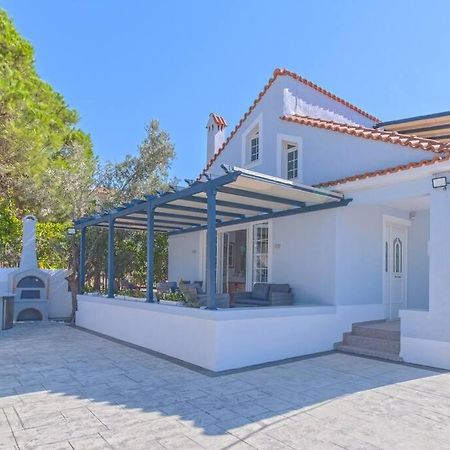 Lefkathia Beach Villa - Gated Beach-Front Private Villa At Lefkathia Beach, Chios! Volissos Exterior foto